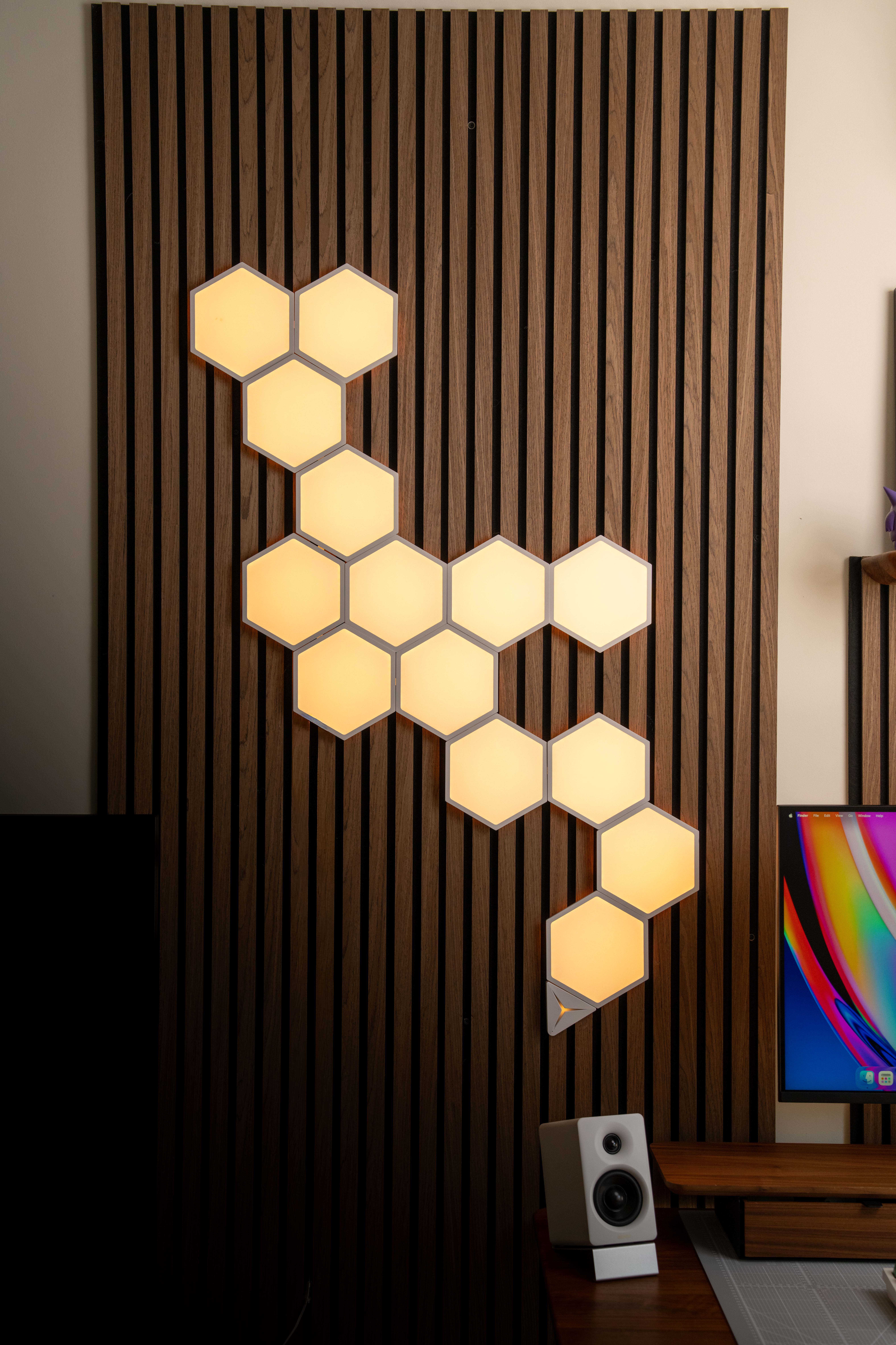 Linkind hexagon panels